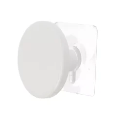 Attaccapanni da parete adesivo (D6,5 cm) Easy Chic Bianco