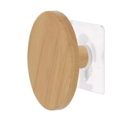 Attaccapanni da parete adesivo (D8,5 cm) easy Chic Naturale