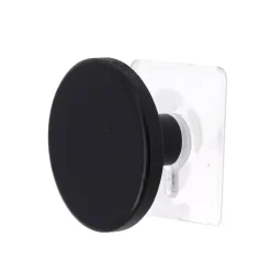 Attaccapanni da parete adesivo (D6,5 cm) Easy Chic Nero