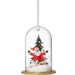 Babbo Natale da appendere Campana Multicolore