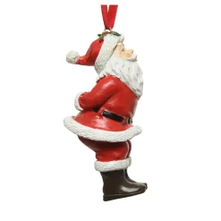 Babbo Natale da appendere (H10 cm) Natale Rosso e bianco
