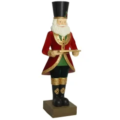 Babbo Natale Gigante (H175 cm) Gabriel in costume Rosso
