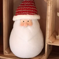 Babbo Natale luminoso a pile Ennry Bianco caldo 4 LED