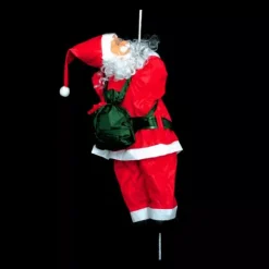 Babbo Natale sulla corda François Alt.60 cm