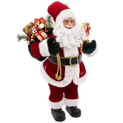 Babbo Natale tradizionale (61 cm) Velluto