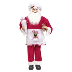 Babbo Natale tradizionale (H120 cm) Gautier il cuoco