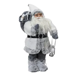 Babbo Natale tradizionale (H60 cm) Emile Neve d'inverno