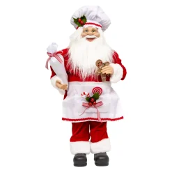 Babbo Natale tradizionale (H60 cm) Gautier il cuoco