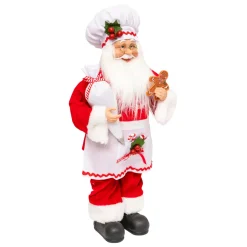 Babbo Natale tradizionale (H45 cm) Gautier il cuoco
