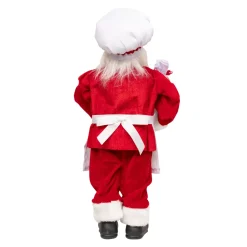 Babbo Natale tradizionale (H45 cm) Gautier il cuoco