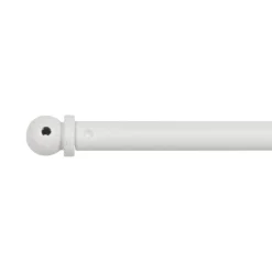 Bacchette allungabili rotonde (L40 - 60 cm /D7 mm) Pietro Bianco opaco