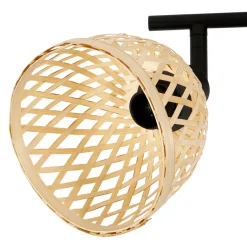 Barra di faretti 2 paralumi Hanoi Beige