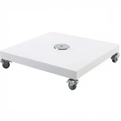 Base con ruote per ombrellone Elyra Bianco