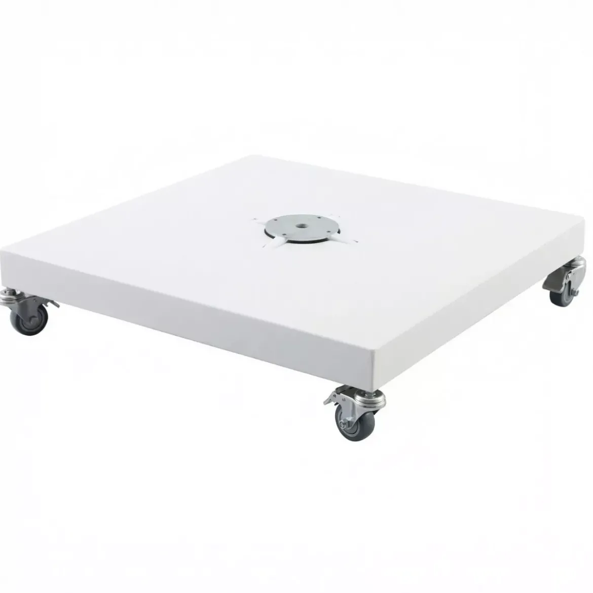 Base con ruote per ombrellone Elyra Bianco