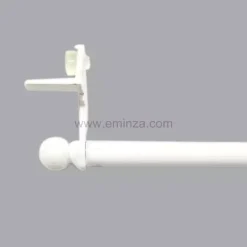 Bastone per tenda Fix'vit regolabile (50 a 80 cm) Bianco