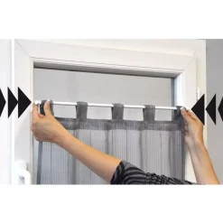 Bastone per tenda Fix'vit regolabile (50 a 80 cm) Bianco