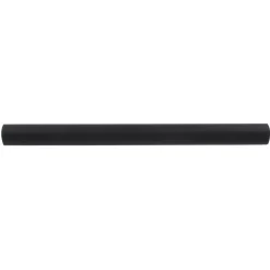 Bastone per tenda regolabile in ferro battuto (L185/L350 cm - Ø20 mm) Nero opaco