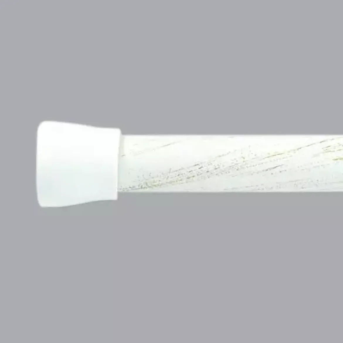Bastone tenda autobloccante estensibile (L135 - L250 cm / Ø22 mm) Rotondo Bianco