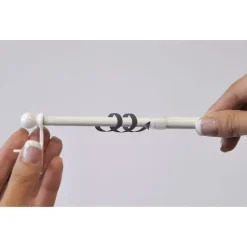 Bastone tenda Fix'vit (30 a 50 cm) Argento