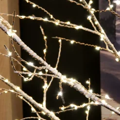 Betulla luminosa Cayden Micro LED Alt.100 cm Bianco caldo