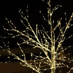 Betulla luminosa 600 LED (180 cm) Betulla Bianco caldo