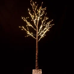 Betulla luminosa 600 LED (180 cm) Betulla Bianco caldo