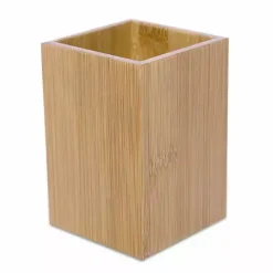 Bicchiere portaspazzolino Eco-bio Legno e Bambù