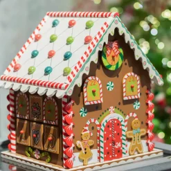 Calendario dell'Avvento Chalet tradizionale Naturale
