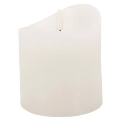 Candela LED Axelle H10 cm Bianco