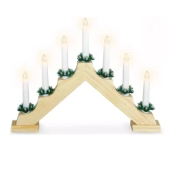 Candeliere luminoso Timer Naturale