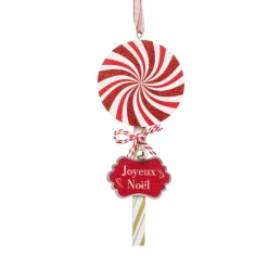 Caramella da appendere (22 cm) Rosso