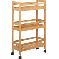 Carrello portavivande 3 livelli Linha Naturale