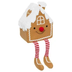 Casa di Natale (H43 cm) Pan di zenzero e gambe morbide