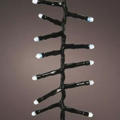 Cascata di luci a pile 2 m 512 LED CN Durawise Bianco freddo