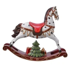 Cavallo a dondolo (H18 cm) Erland marrone