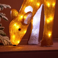 Cerbiatto luminoso Lilo Marrone 100 LED