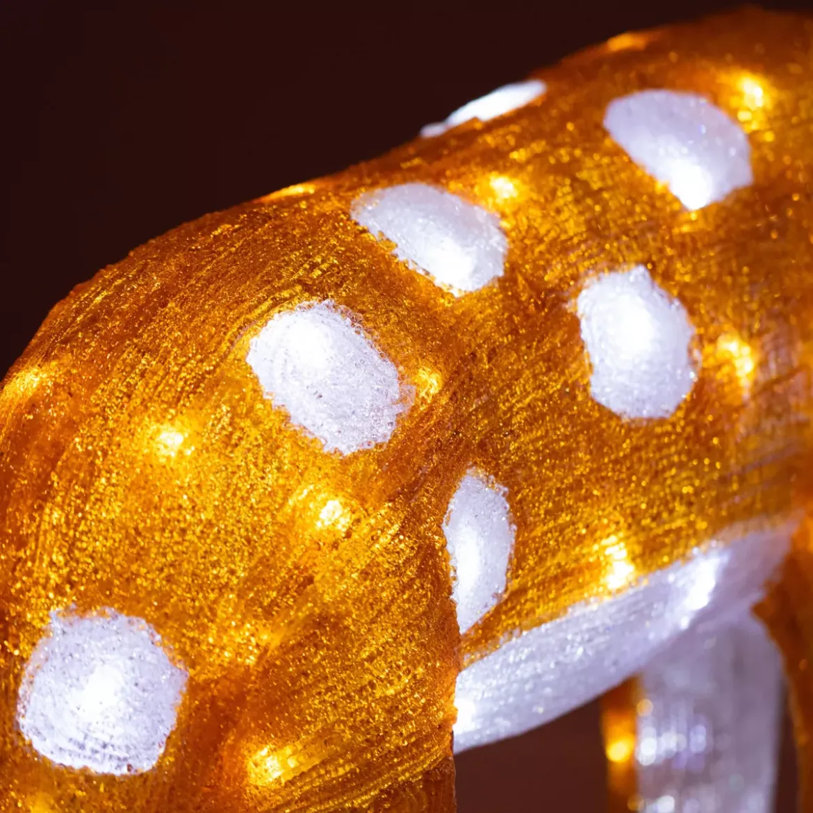 Cerbiatto luminoso Lilo Marrone 100 LED