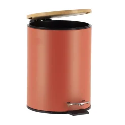 Cestino a pedale con chiusura rallentata Timeless Terracotta