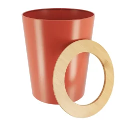 Cestino bagno 5L Purebamboo Terracotta