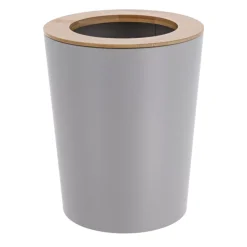 Cestino da bagno 5L Purebamboo Grigio chiaro