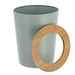 Cestino da bagno 5L Purebamboo Verde eucalipto