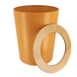 Cestino da bagno 5L Purebamboo Giallo senape