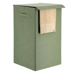 Cesto portabiancheria pieghevole (H60 cm) TissuFlex Verde