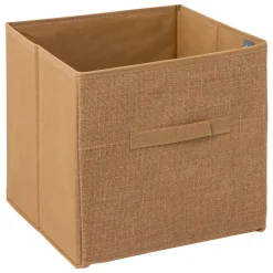 Cesto portaoggetti in tela di juta (31 x 31 cm) Mix Beige