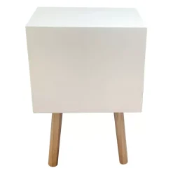 Comodino bambini legno (Alt 45 cm) Orsetto Marrone