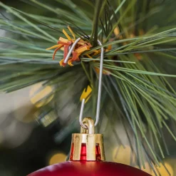 Confezione di 30 palline di Natale assortite New Alpine Rosso