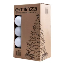Confezione di 30 palline di Natale (D80 mm) New Alpine Bianco