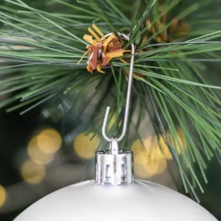 Confezione di 30 palline di Natale assortite New Alpine Bianco