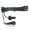 Connettore prolunga cavo verde 20 m 2 ghirlande sistema LED Collegabili