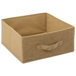 Contenitore juta (31 x 31 x 15 cm) Naro Beige